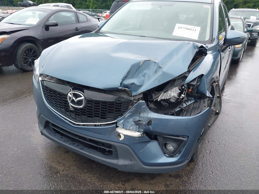 2015 Mazda Cx-5 VIN JM3KE2CY7F0467715 IAAI salvage auction — LEFT FRONT, Salvage Title, sold $2,550 on 2026-08-23 (photo 6)