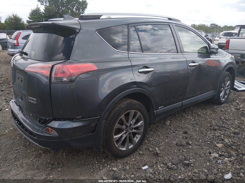 2017 Toyota Rav 4 VIN JTMDJREV4HD090149 IAAI salvage auction — REAR END, Salvage Title, sold $7,700 on 2026-08-26 (photo 4)