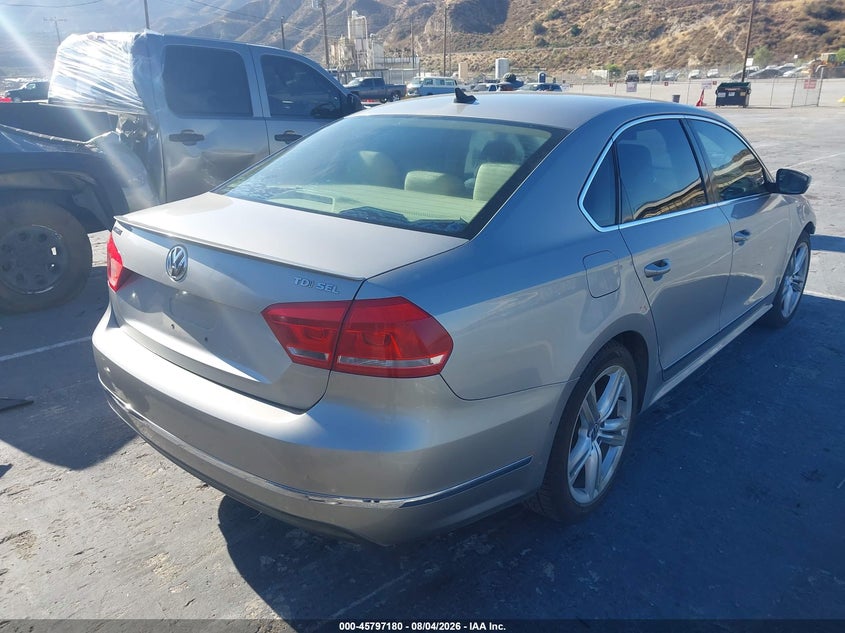 2013 Volkswagen Passat VIN 1VWCN7A37DC108357 IAAI salvage auction — FRONT END, Wait Title, sold $1,050 on 2026-09-02 (photo 4)