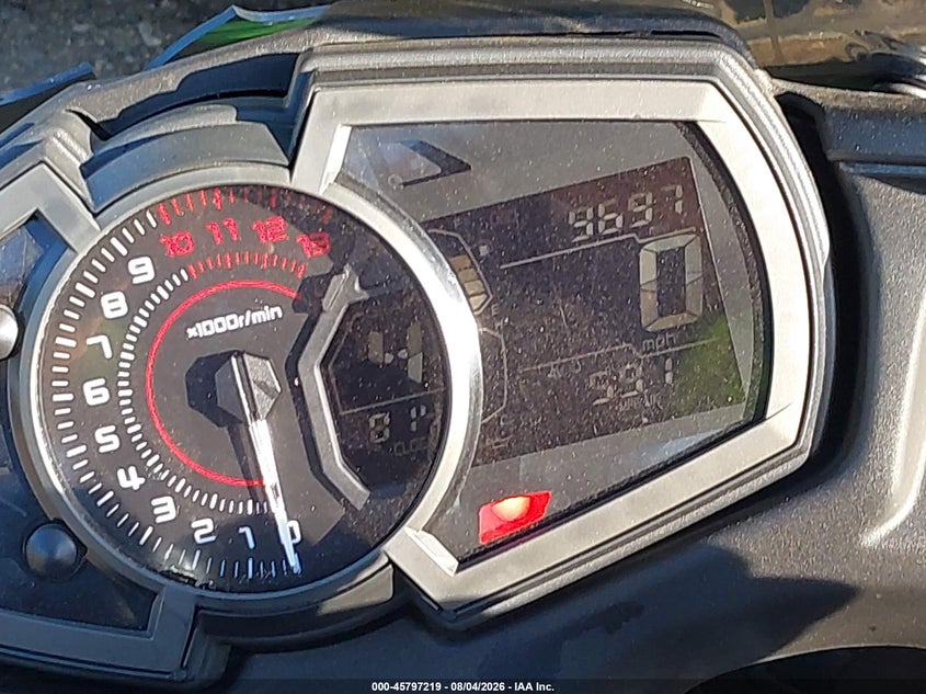 2017 Kawasaki Ninja VIN JKAEXEJ12HDA00461 IAAI salvage auction — LEFT SIDE, Wait Title, sold $950 on 2026-09-16 (photo 7)