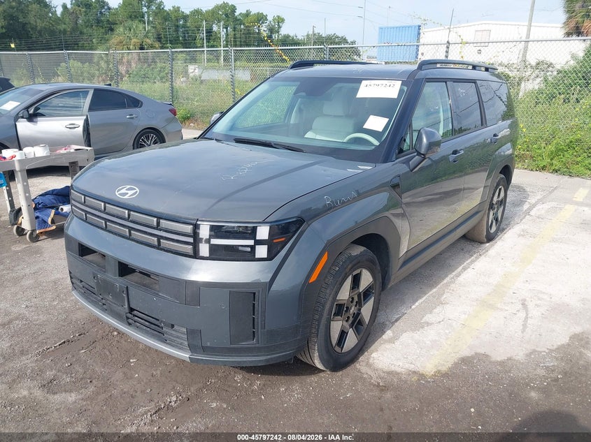 2025 Hyundai Santa fe VIN 5NMP24G19SH063521 IAAI salvage auction — HAIL, Clear (Texas), sold $22,250 on 2026-08-19 (photo 2)