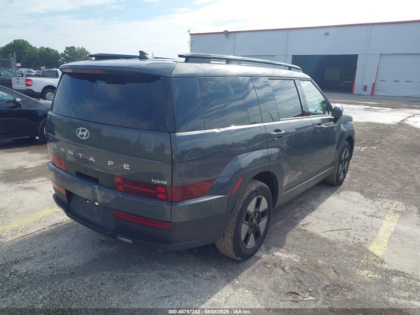 2025 Hyundai Santa fe VIN 5NMP24G19SH063521 IAAI salvage auction — HAIL, Clear (Texas), sold $22,250 on 2026-08-19 (photo 4)