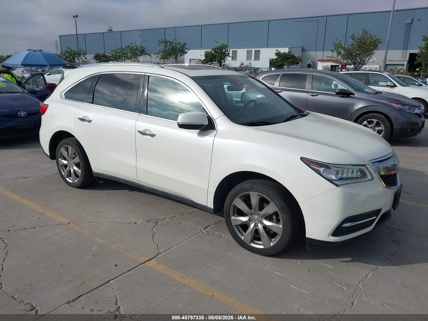 2016 Acura Mdx VIN 5FRYD4H98GB007256 — IAAI salvage auction photo