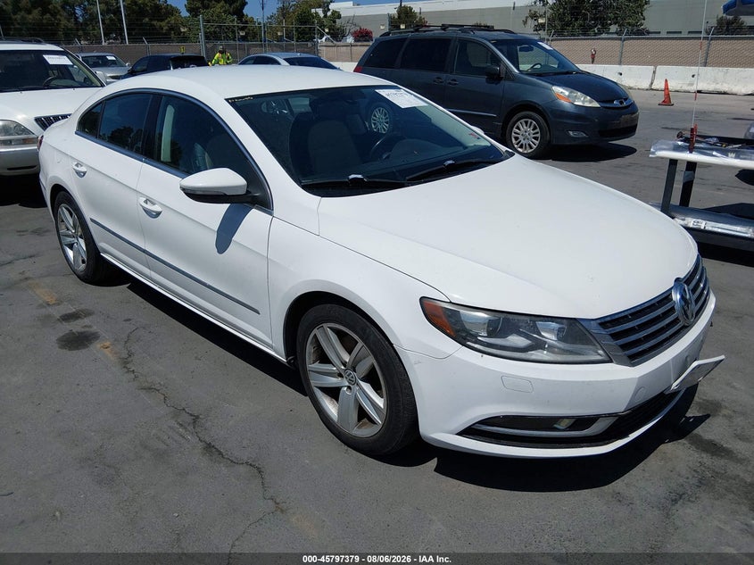 2013 Volkswagen Passat cc VIN WVWBP7ANXDE552413 IAAI salvage auction — NORMAL WEAR, Clear - Dealer Only (California), sold $275 on 2026-08-17 (photo 1)