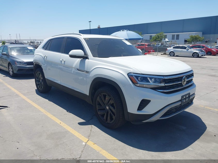 2020 Volkswagen Atlas cross sport VIN 1V2EE2CA3LC229667 IAAI salvage auction — REAR END, Salvage Title, sold $8,000 on 2026-08-16 (photo 1)