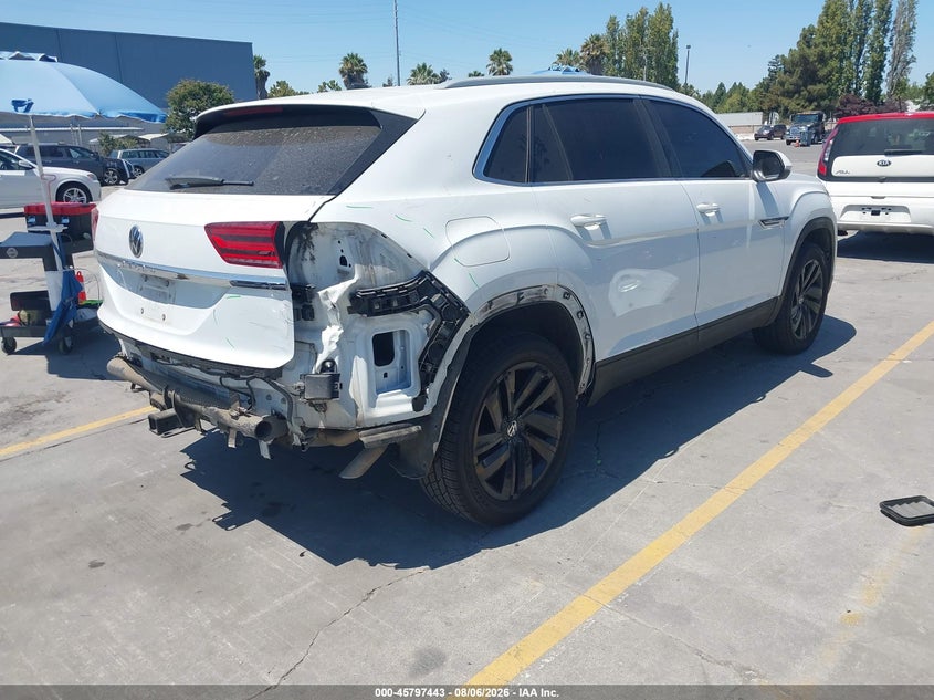 2020 Volkswagen Atlas cross sport VIN 1V2EE2CA3LC229667 IAAI salvage auction — REAR END, Salvage Title, sold $8,000 on 2026-08-16 (photo 4)