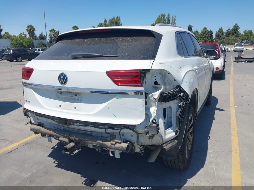 2020 Volkswagen Atlas cross sport VIN 1V2EE2CA3LC229667 IAAI salvage auction — REAR END, Salvage Title, sold $8,000 on 2026-08-16 (photo 6)