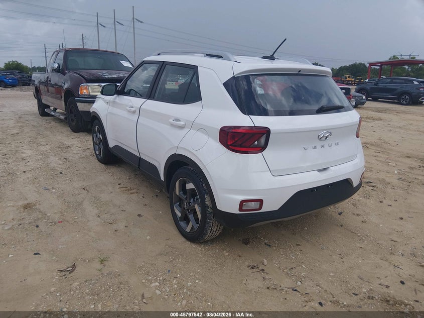 2026 Hyundai Venue VIN KMHRC8A3XTU455775 IAAI salvage auction — FRONT END, Salvage Title, sold $11,775 on 2026-08-12 (photo 3)