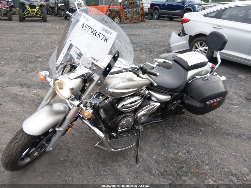 2009 Yamaha Xvs950 VIN JYAVN01N69A001111 IAAI salvage auction — FRONT END, Salvage (Pennsylvania), sold $1,200 on 2026-09-04 (photo 2)