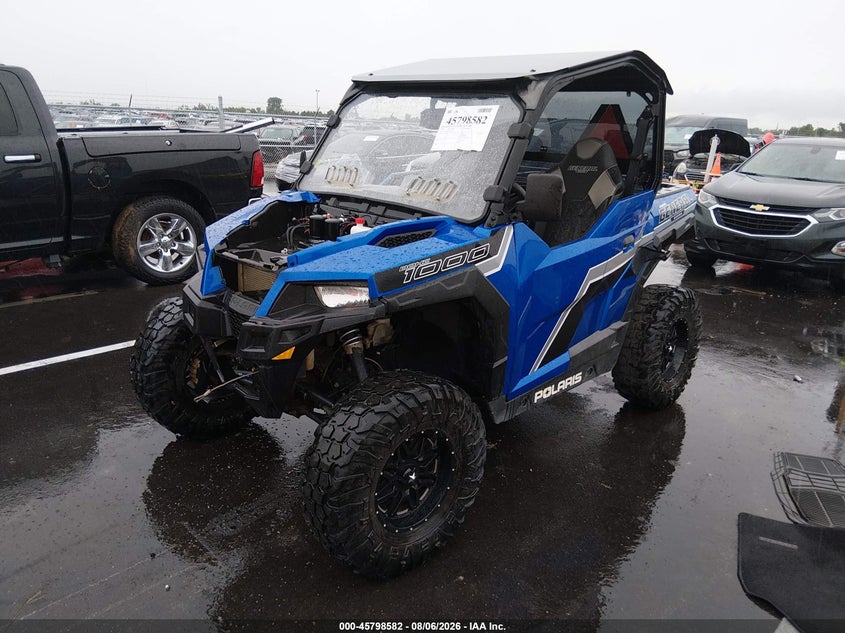2018 Polaris VIN 3NSRGE996JH211808 IAAI salvage auction — FRONT END, Bill Of Sale (Missouri), sold $4,800 on 2026-08-26 (photo 2)