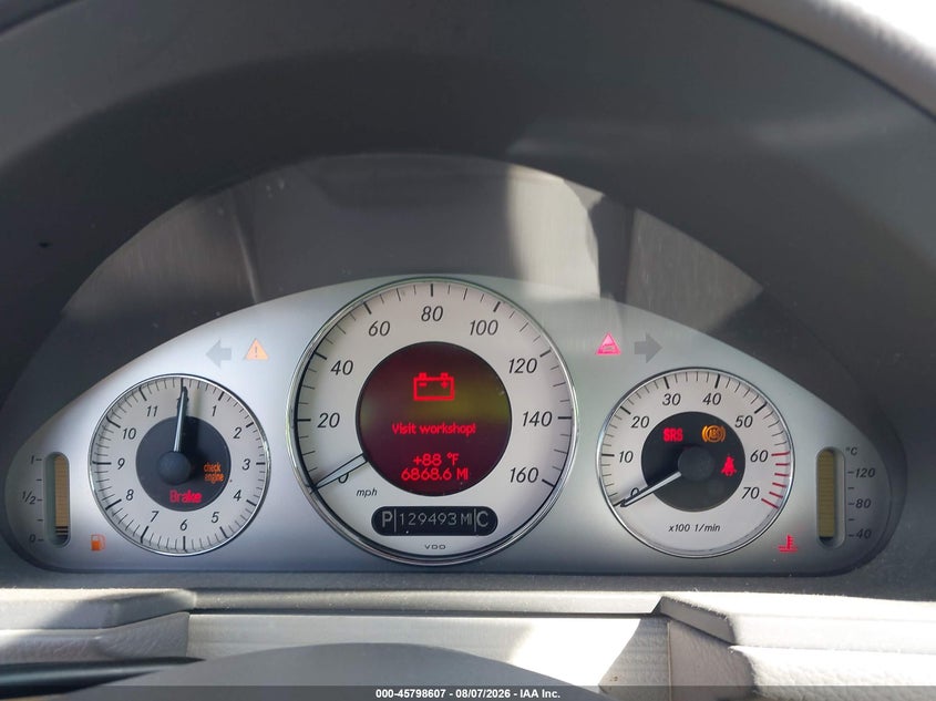 2004 Mercedes-benz E-class VIN WDBUF82J34X164410 IAAI salvage auction — NORMAL WEAR, Clear - Dealer Only (California), sold $125 on 2026-08-17 (photo 7)