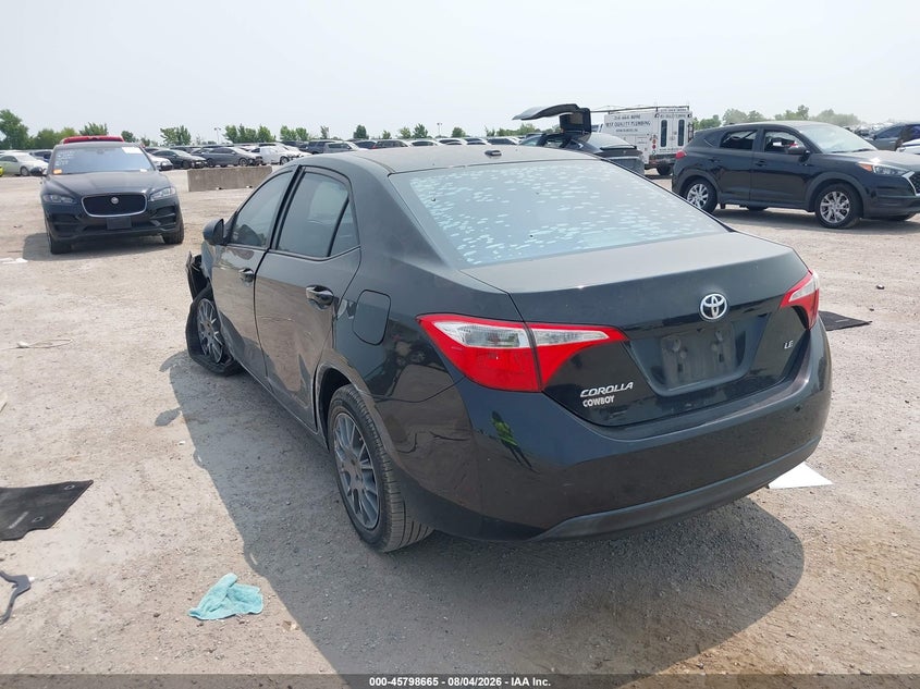 2014 Toyota Corolla VIN 5YFBURHEXEP069521 IAAI salvage auction — NORMAL WEAR, Original (Texas), sold $1,375 on 2026-08-15 (photo 3)
