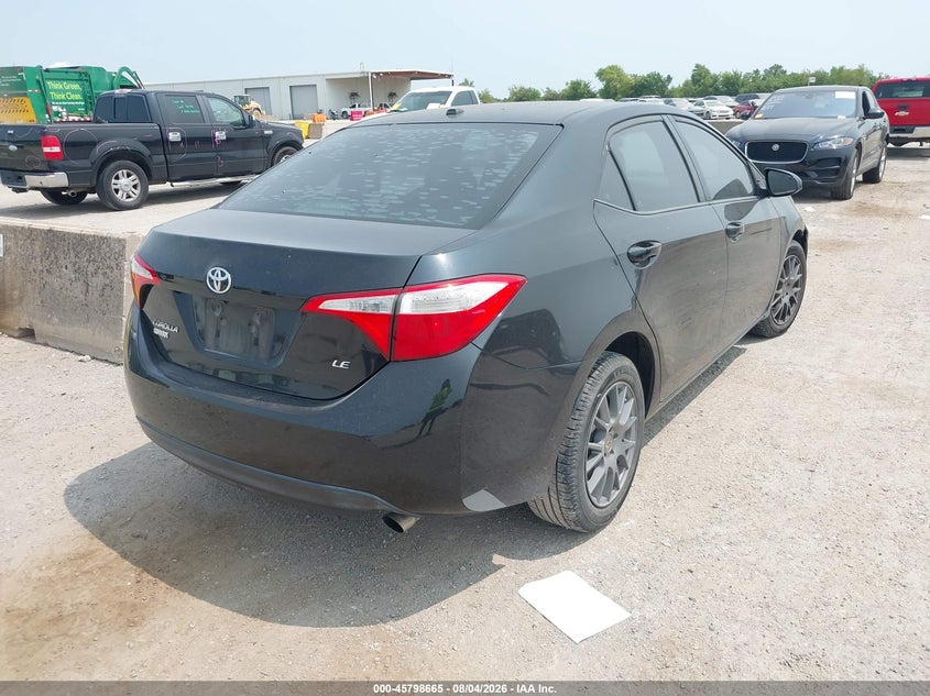 2014 Toyota Corolla VIN 5YFBURHEXEP069521 IAAI salvage auction — NORMAL WEAR, Original (Texas), sold $1,375 on 2026-08-15 (photo 4)