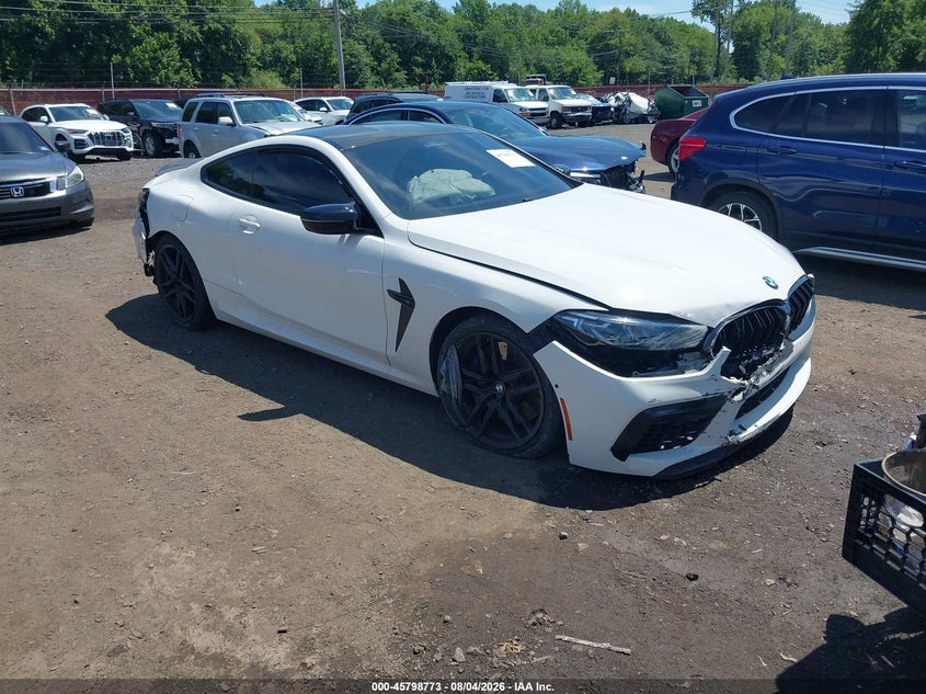 2020 BMW M8 VIN WBSAE0C04LCD70710 — IAAI salvage auction photo