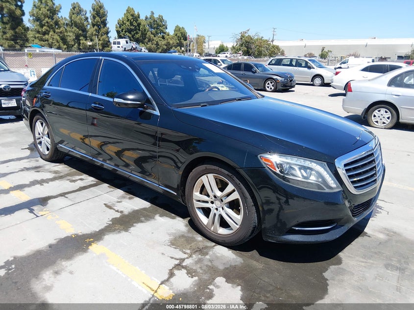 2017 Mercedes-benz S-klasse VIN WDDUG8CB7HA311171 IAAI salvage auction — NORMAL WEAR, Salvage Title, sold $5,750 on 2026-08-17 (photo 1)