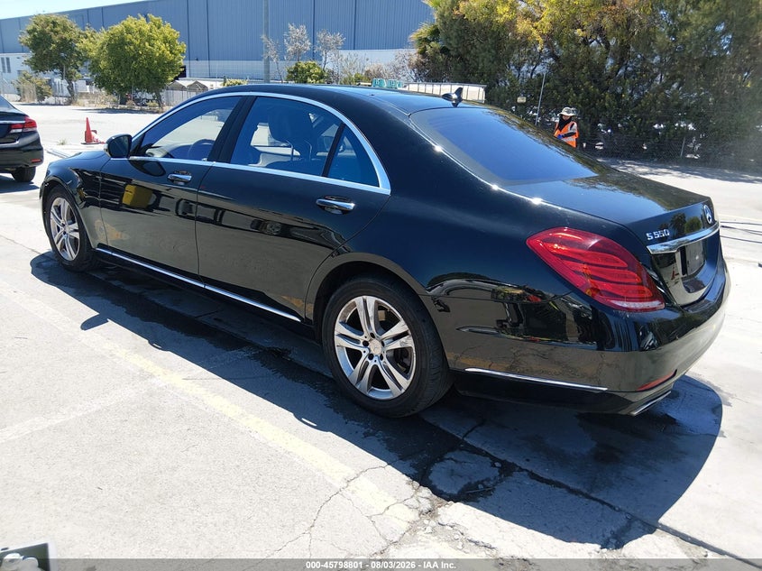 2017 Mercedes-benz S-klasse VIN WDDUG8CB7HA311171 IAAI salvage auction — NORMAL WEAR, Salvage Title, sold $5,750 on 2026-08-17 (photo 3)