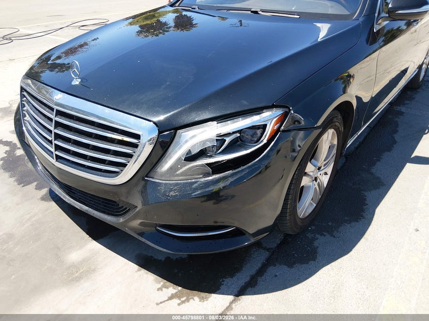 2017 Mercedes-benz S-klasse VIN WDDUG8CB7HA311171 IAAI salvage auction — NORMAL WEAR, Salvage Title, sold $5,750 on 2026-08-17 (photo 6)