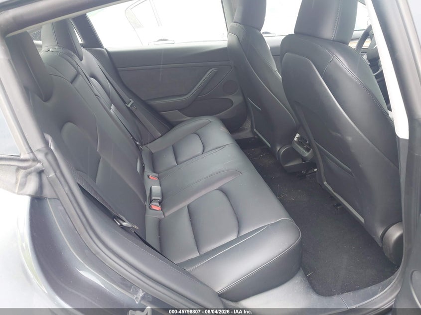2023 Tesla Model 3 VIN 5YJ3E1EA6PF612995 IAAI salvage auction — SIDE, Salvage Title, sold $10,000 on 2026-08-23 (photo 8)