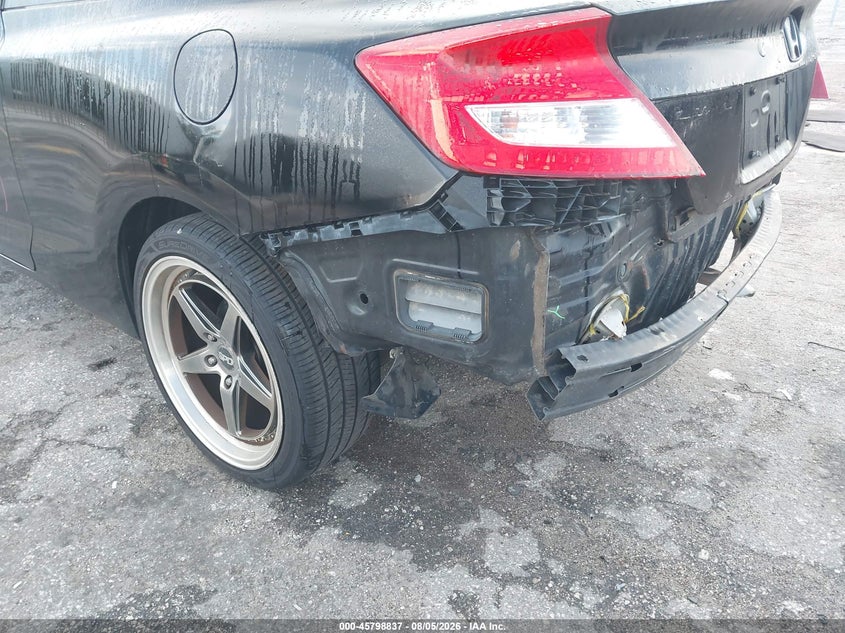 2013 Honda Civic VIN 2HGFG3B58DH514116 IAAI salvage auction — REAR END, Salvage Title, sold $1,000 on 2026-08-29 (photo 6)