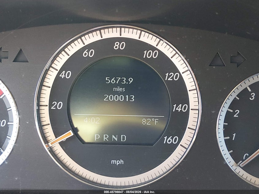 2008 Mercedes-benz C class VIN WDDGF54X08F016778 IAAI salvage auction — NORMAL WEAR, Clear - Dealer Only (California), sold $300 on 2026-08-13 (photo 7)
