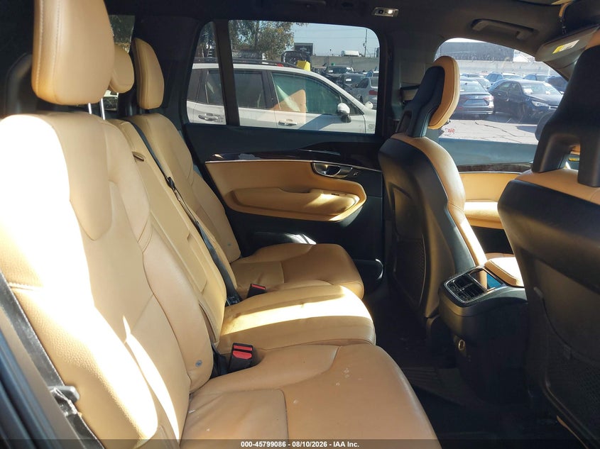 2016 Volvo Xc90 VIN YV4A22PK4G1035384 IAAI salvage auction — REAR END, Salvage Certificate (California), sold $6,975 on 2026-09-09 (photo 8)