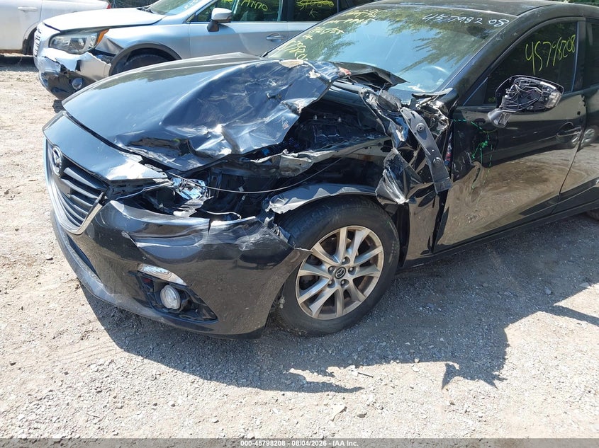 2016 Mazda 3 VIN JM1BM1M79G1337765 IAAI salvage auction — FRONT END, Salvage Title, sold $1,650 on 2026-09-11 (photo 6)