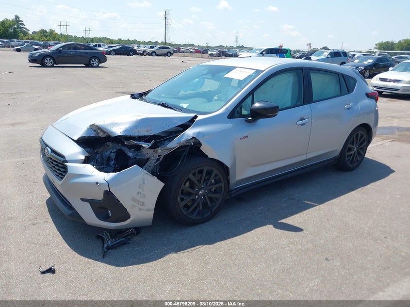 2025 Subaru Impreza VIN JF1GUHHC3S8250939 IAAI salvage auction — FRONT END, Salvage Title, sold $3,050 on 2026-09-05 (photo 2)