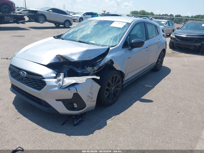 2025 Subaru Impreza VIN JF1GUHHC3S8250939 IAAI salvage auction — FRONT END, Salvage Title, sold $3,050 on 2026-09-05 (photo 6)