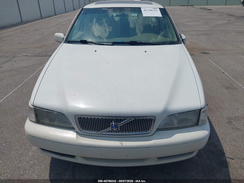 1999 Volvo S70 VIN YV1LS55A3X2616693 IAAI salvage auction — NORMAL WEAR, Clear (Indiana), sold $225 on 2026-08-13 (photo 6)