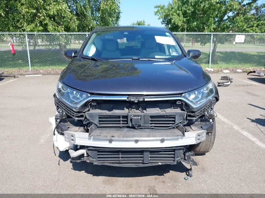 2019 Honda CR-V VIN 2HKRW2H82KH669727 IAAI salvage auction — Front End, Salvage, sold $7,475 on 2026-10-19 (photo 6)