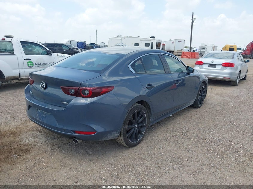 2024 Mazda 3 VIN 3MZBPBCM5RM414400 IAAI salvage auction — UNKNOWN, Salvage Title, sold $13,300 on 2026-08-17 (photo 4)