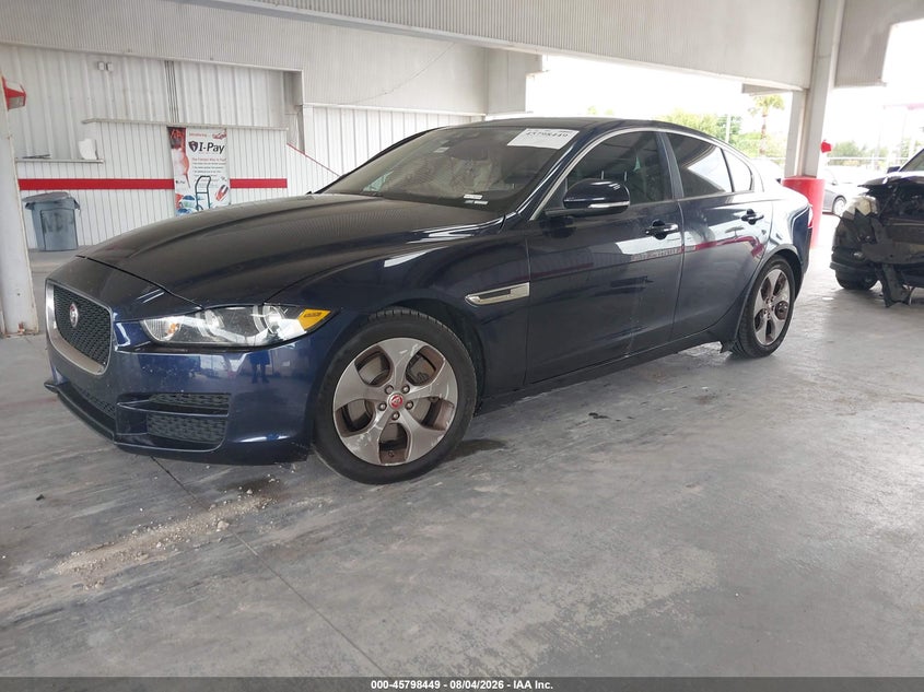 2018 Jaguar Xe VIN SAJAR4FX1JCP34833 IAAI salvage auction — RIGHT SIDE, Salvage Title, sold $1,125 on 2026-09-16 (photo 2)