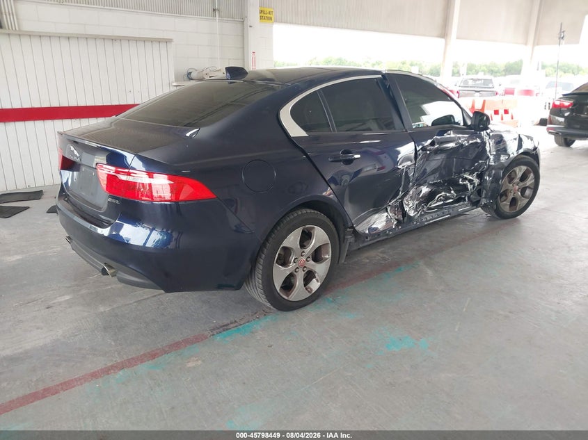 2018 Jaguar Xe VIN SAJAR4FX1JCP34833 IAAI salvage auction — RIGHT SIDE, Salvage Title, sold $1,125 on 2026-09-16 (photo 4)