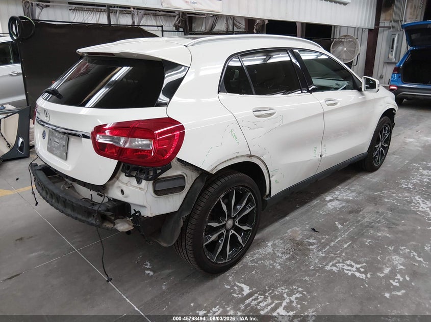 2016 Mercedes-benz Gla-klasse VIN WDCTG4EB2GJ190229 IAAI salvage auction — FRONT END, Salvage Title, sold $4,500 on 2026-08-16 (photo 4)