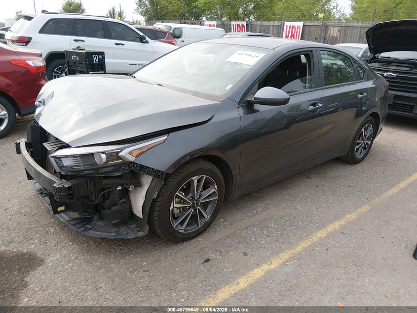 2024 Kia Forte VIN 3KPF24AD5RE767134 IAAI salvage auction — FRONT END, Salvage Title, sold $7,100 on 2026-09-01 (photo 2)