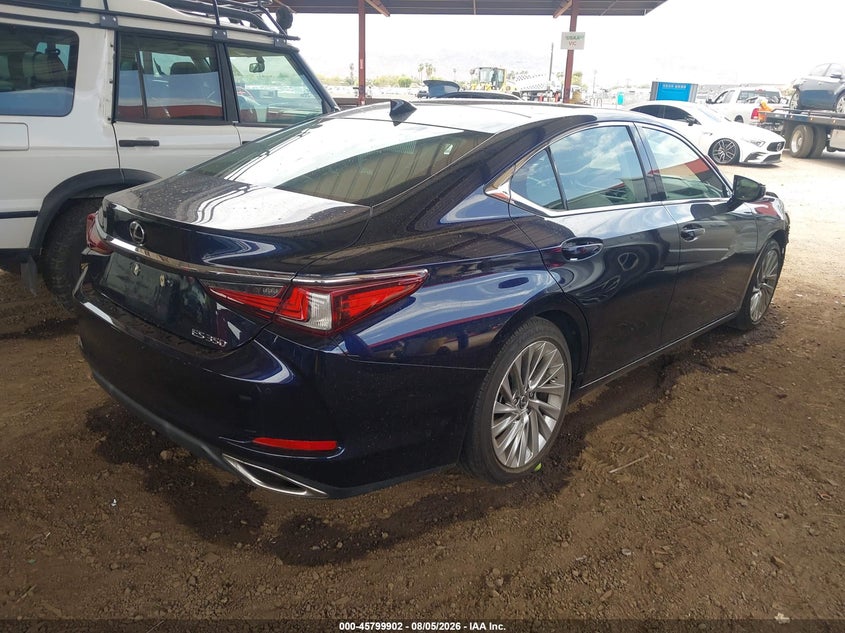 2019 Lexus ES VIN 58ABZ1B13KU026294 IAAI salvage auction — FRONT END, Salvage Title, sold $15,100 on 2026-08-23 (photo 4)