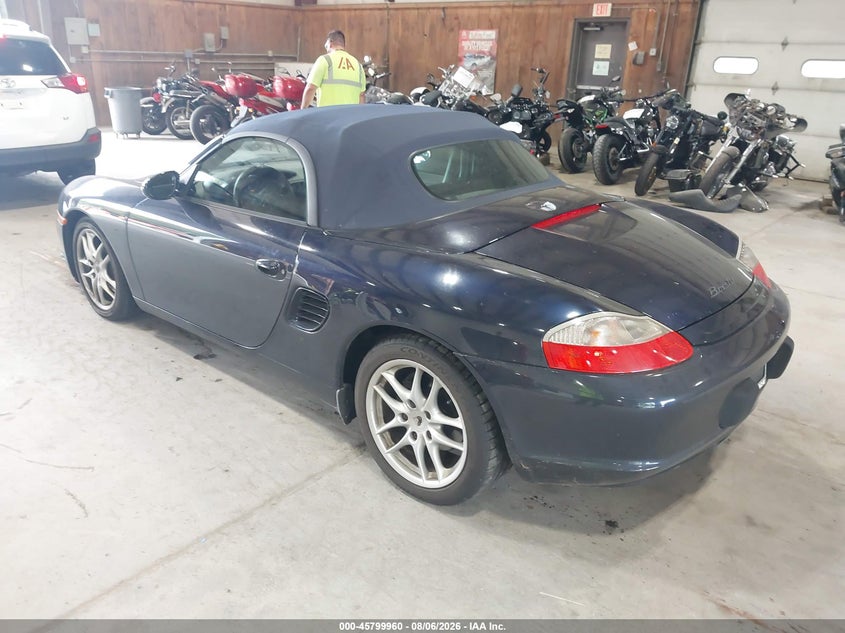 2004 Porsche Boxster VIN WP0CA298X4S620847 IAAI salvage auction — MECHANICAL, Clear (New York), sold $4,700 on 2026-08-12 (photo 3)