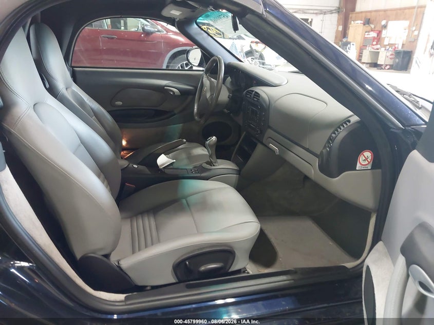2004 Porsche Boxster VIN WP0CA298X4S620847 IAAI salvage auction — MECHANICAL, Clear (New York), sold $4,700 on 2026-08-12 (photo 5)