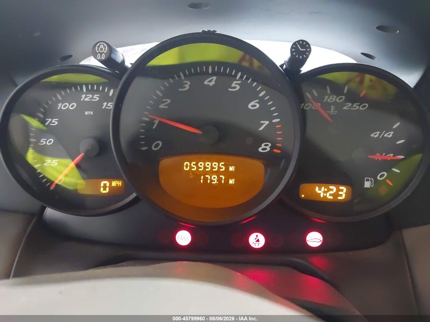 2004 Porsche Boxster VIN WP0CA298X4S620847 IAAI salvage auction — MECHANICAL, Clear (New York), sold $4,700 on 2026-08-12 (photo 7)