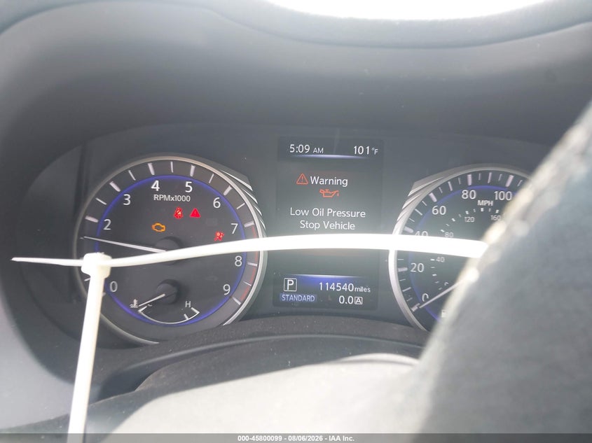 2018 Infiniti Q60 VIN JN1EV7EKXJM343194 IAAI salvage auction — FRONT END, Salvage Title, sold $2,700 on 2026-09-10 (photo 7)