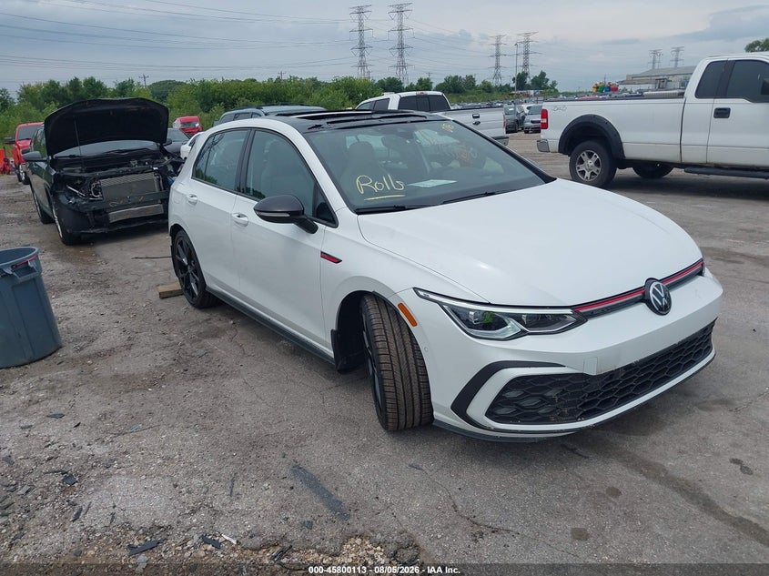 2024 Volkswagen Golf gti VIN WVWWA7CD2RW224976 — IAAI salvage auction photo