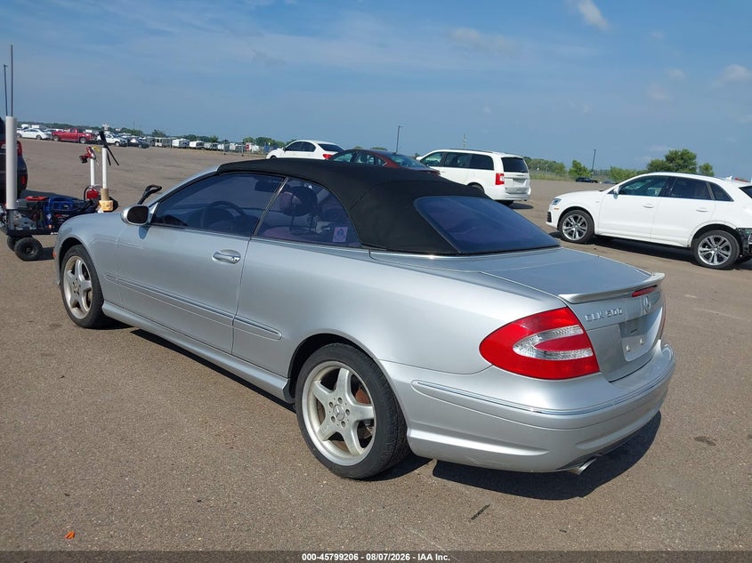 2004 Mercedes-benz Clk-class VIN WDBTK75G54T018356 IAAI salvage auction — FRONT END, Clear (Minnesota), sold $1,050 on 2026-08-17 (photo 3)
