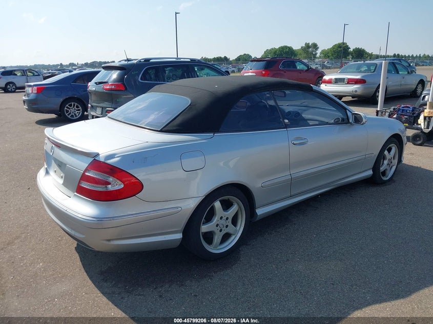 2004 Mercedes-benz Clk-class VIN WDBTK75G54T018356 IAAI salvage auction — FRONT END, Clear (Minnesota), sold $1,050 on 2026-08-17 (photo 4)