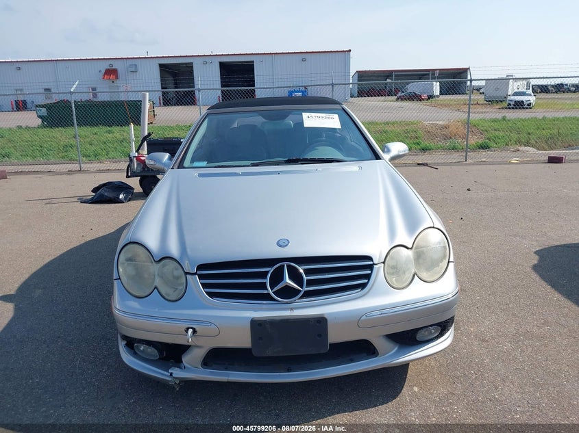 2004 Mercedes-benz Clk-class VIN WDBTK75G54T018356 IAAI salvage auction — FRONT END, Clear (Minnesota), sold $1,050 on 2026-08-17 (photo 6)