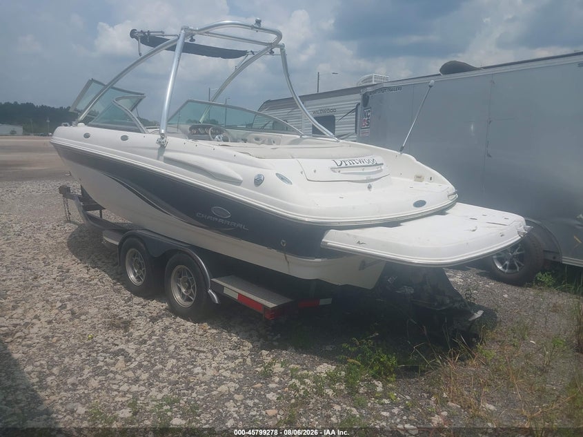 2006 Chaparral Skiboat VIN 000USFGBZ2410F506 IAAI salvage auction — REAR END, Salvage (Alabama), sold $5,050 on 2026-08-19 (photo 3)