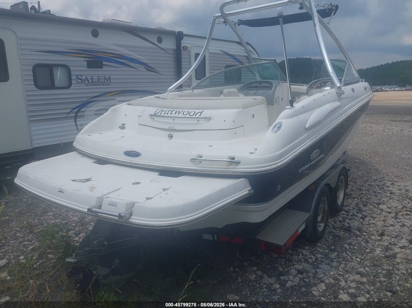 2006 Chaparral Skiboat VIN 000USFGBZ2410F506 IAAI salvage auction — REAR END, Salvage (Alabama), sold $5,050 on 2026-08-19 (photo 4)