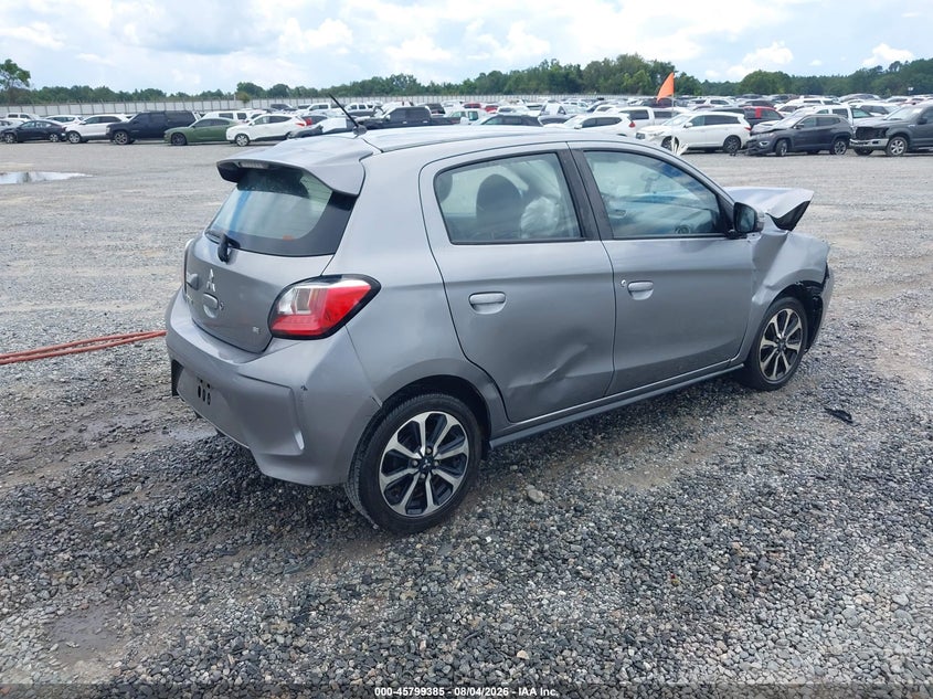 2022 Mitsubishi Mirage VIN ML32AWHJ4NH005364 IAAI salvage auction — FRONT END, Salvage Title, sold $1,600 on 2026-10-02 (photo 4)