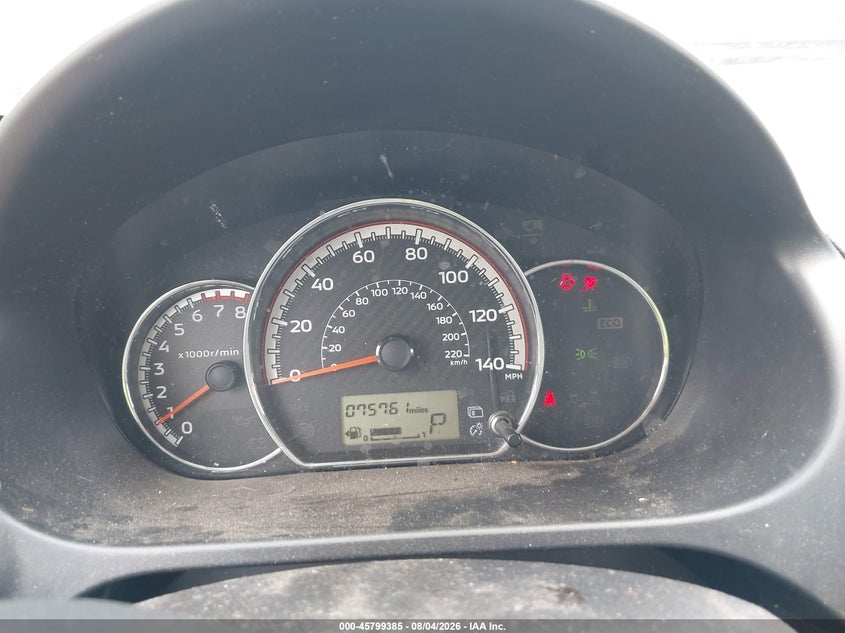 2022 Mitsubishi Mirage VIN ML32AWHJ4NH005364 IAAI salvage auction — FRONT END, Salvage Title, sold $1,600 on 2026-10-02 (photo 7)