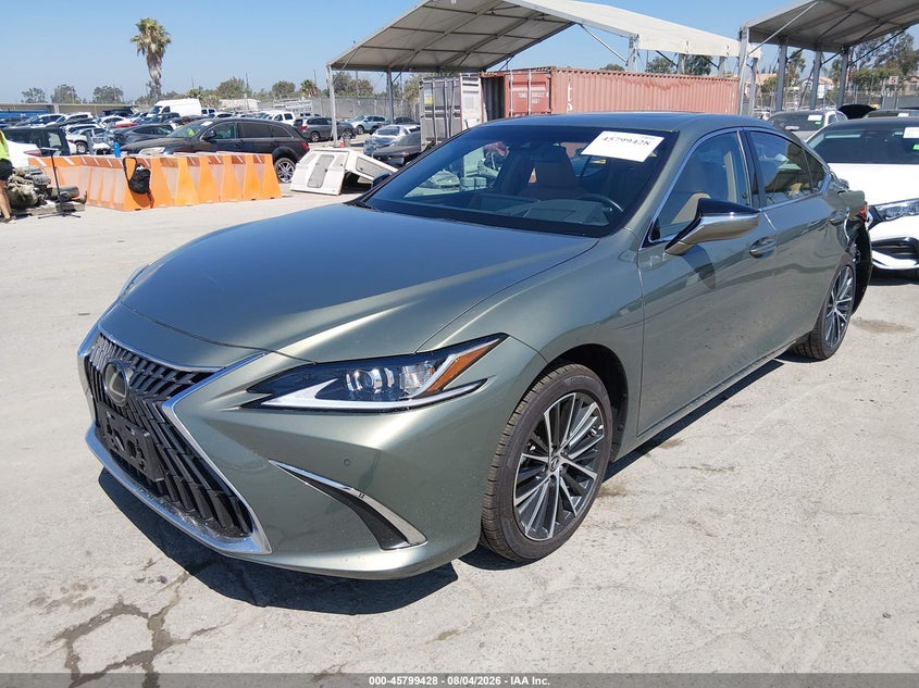 2025 Lexus ES VIN 58ADA1C14SU061182 IAAI salvage auction — REAR END, Salvage Title, sold $22,750 on 2026-09-14 (photo 2)