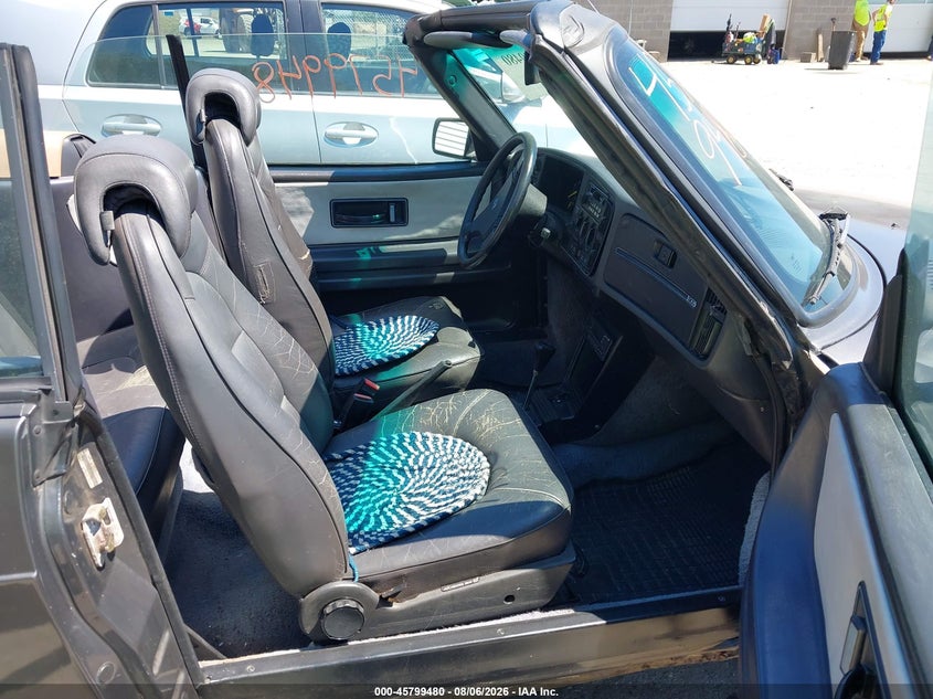 1989 Saab 900 VIN YS3AT76L9K7012799 IAAI salvage auction — NORMAL WEAR, Clear (Massachusetts), sold $450 on 2026-08-17 (photo 5)